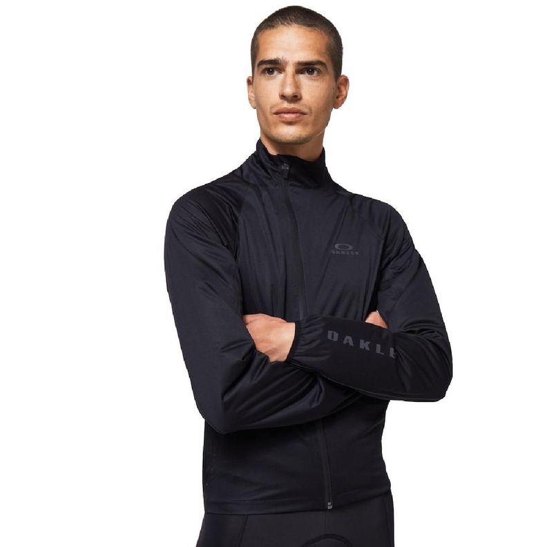 Chaqueta Ciclismo Oakley Shield Hombre Negro-2