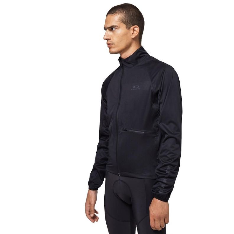 Chaqueta Ciclismo Oakley Shield Hombre Negro-3