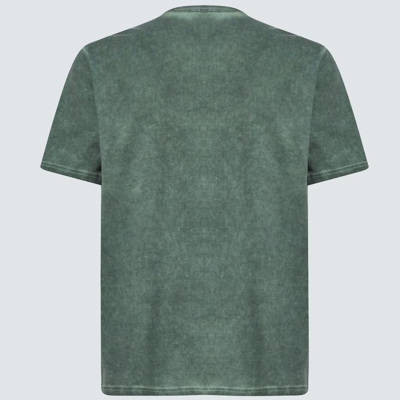 Polera Oakley Overdyed B1B Logo Hombre Verde-4