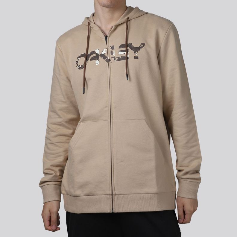 Polerón Hombre Teddy Full Zip Oakley Humus/Tiger Mint camo-0