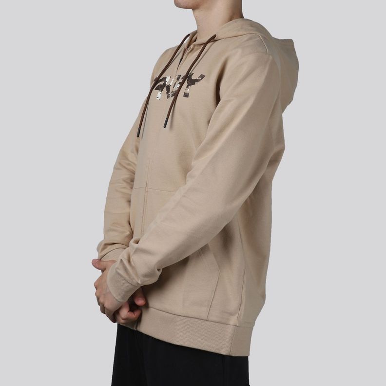 Polerón Hombre Teddy Full Zip Oakley Humus/Tiger Mint camo-1