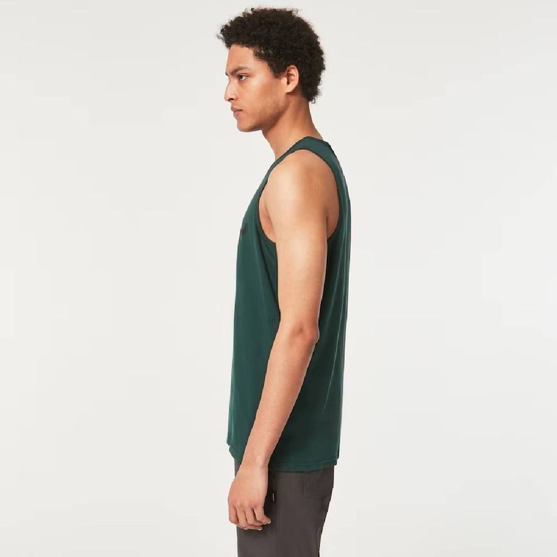 Polera Oakley Mark 3 Tank Hombre Verde-1