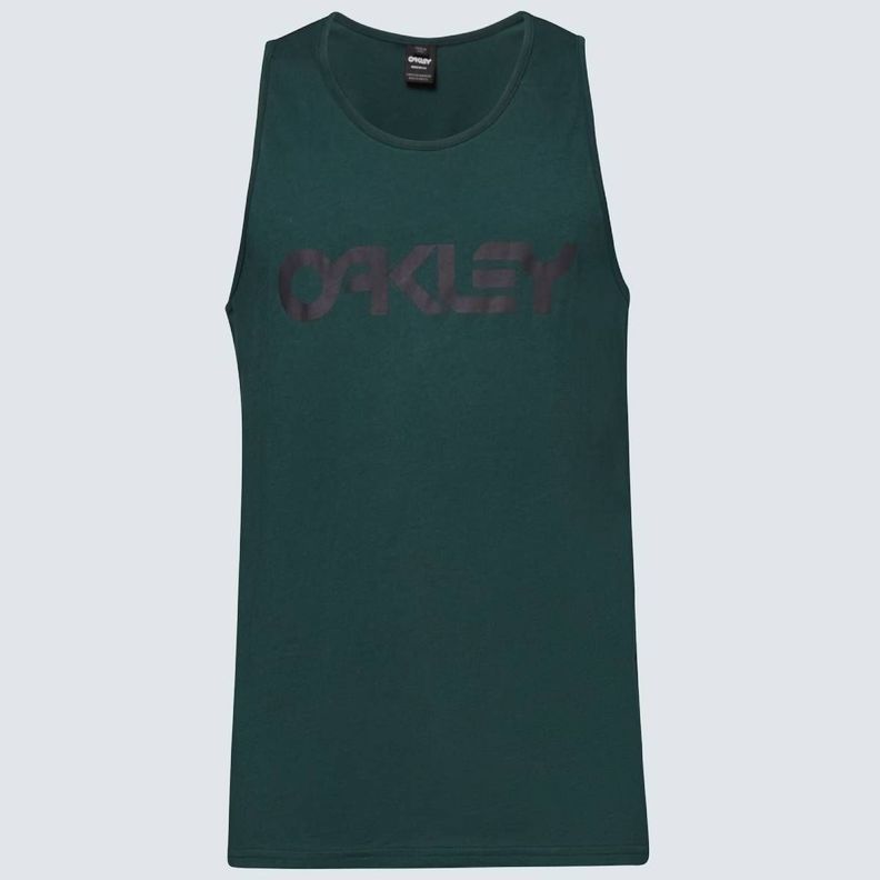 Polera Oakley Mark 3 Tank Hombre Verde-2
