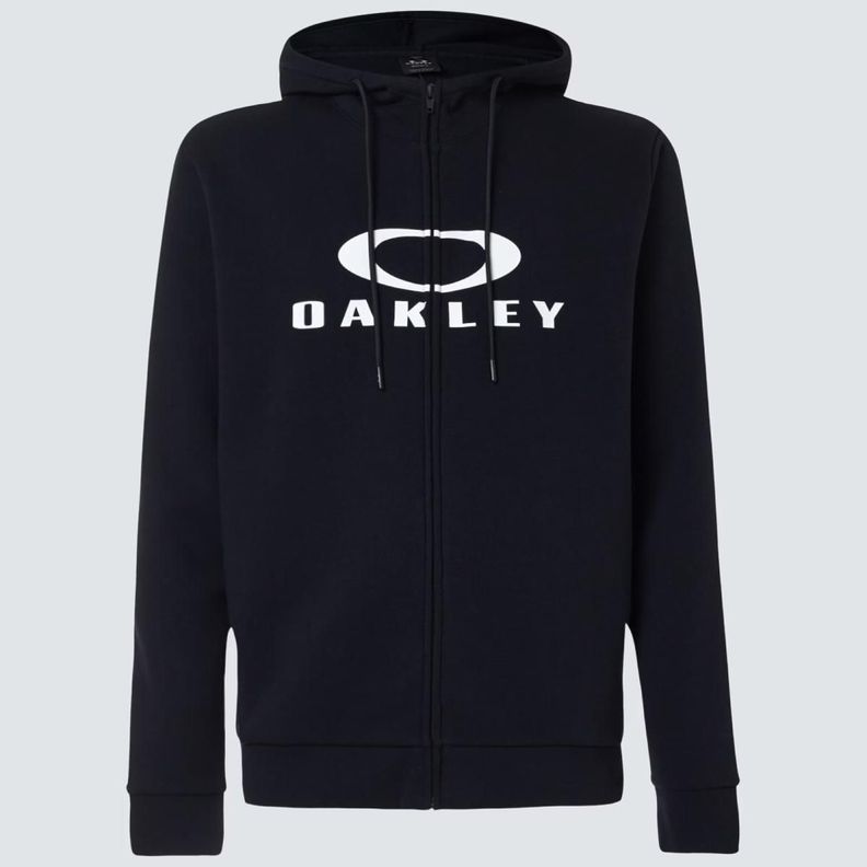 Polerón Oakley Bark FZ Hoodie 2.0 Hombre Negro-0