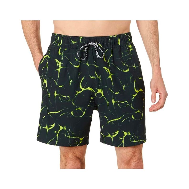 Boardshort Oakley Neuron 18 Hombre Black/Yellow-0