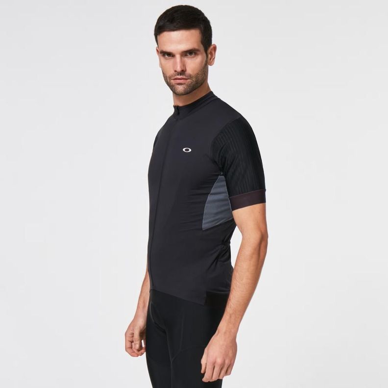 Tricota Ciclismo Oakley Apex Pro Jersey Hombre Negro-2
