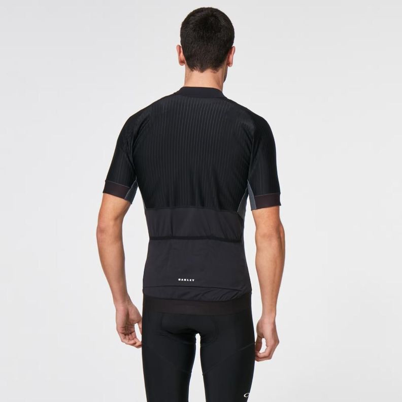 Tricota Ciclismo Oakley Apex Pro Jersey Hombre Negro-3