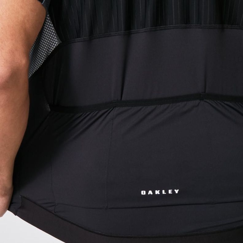 Tricota Ciclismo Oakley Apex Pro Jersey Hombre Negro-4