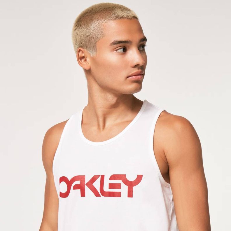 Polera Oakley Mark 3 Tank Hombre Blanco-6