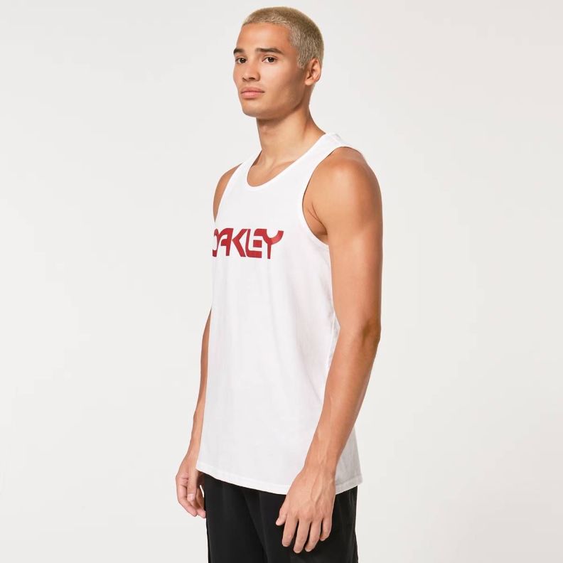 Polera Oakley Mark 3 Tank Hombre Blanco-2