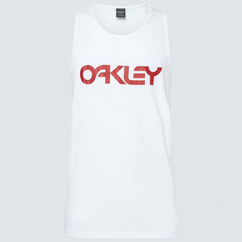 Polera Oakley Mark 3 Tank Hombre Blanco-3