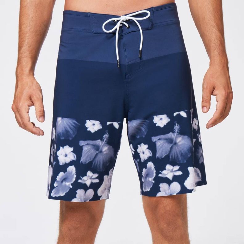 Boardshort Oakley Floral Seambless 20 Hombre Azul-1