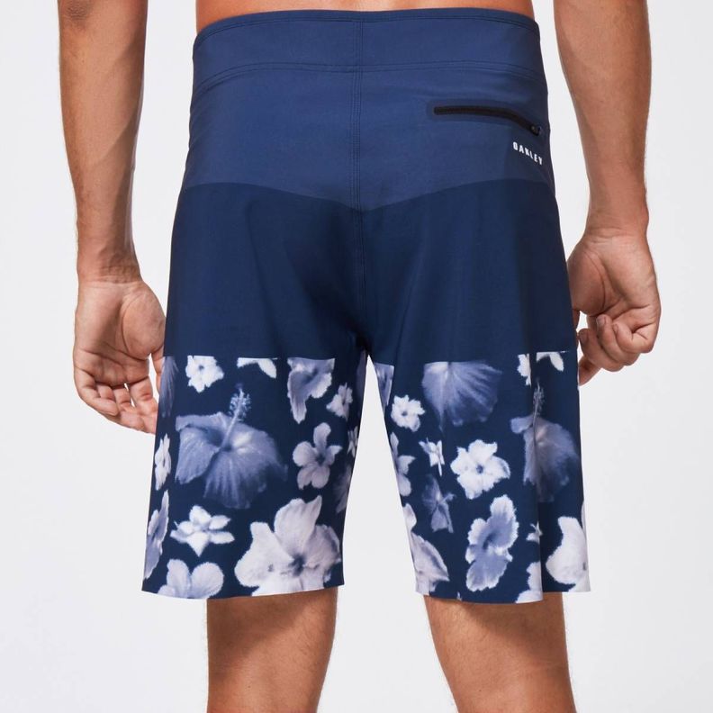 Boardshort Oakley Floral Seambless 20 Hombre Azul-2