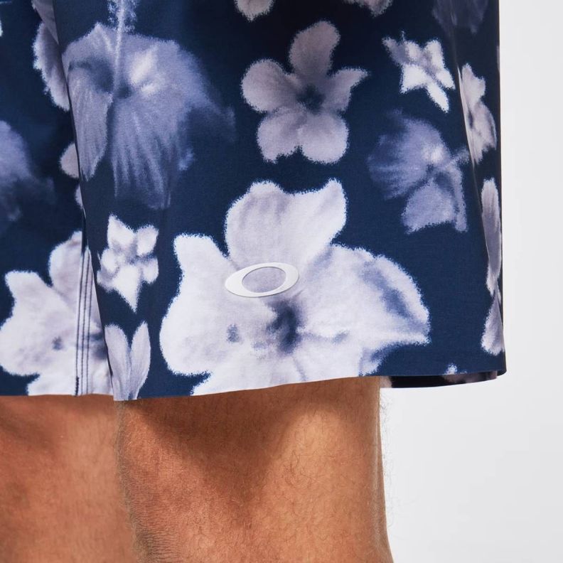 Boardshort Oakley Floral Seambless 20 Hombre Azul-5