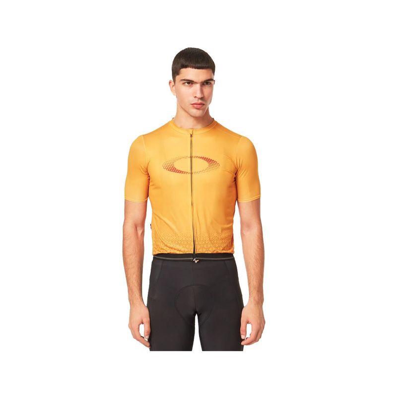 Polera  Oakley Endurance Jersey Hombre Amarillo-0