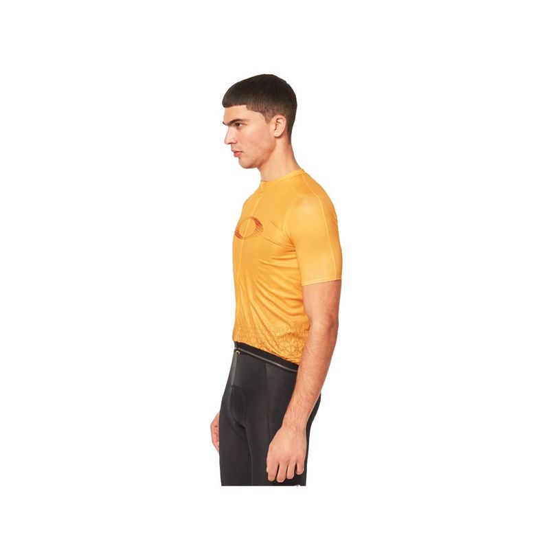 Polera  Oakley Endurance Jersey Hombre Amarillo-1