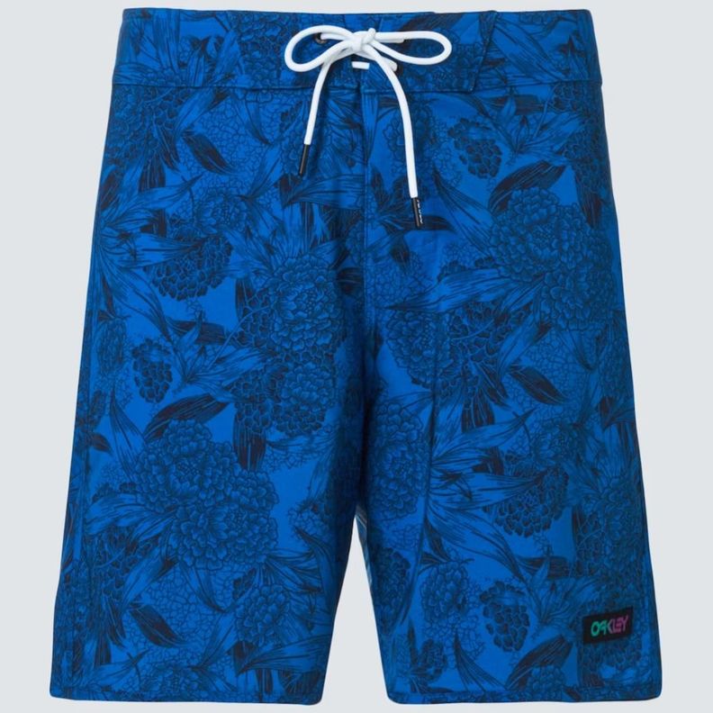 Boardshort Oakley Dark Floral 18 RC Hombre Azul-0