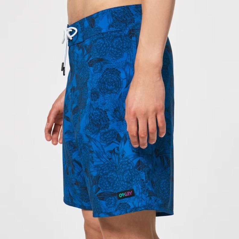Boardshort Oakley Dark Floral 18 RC Hombre Azul-2