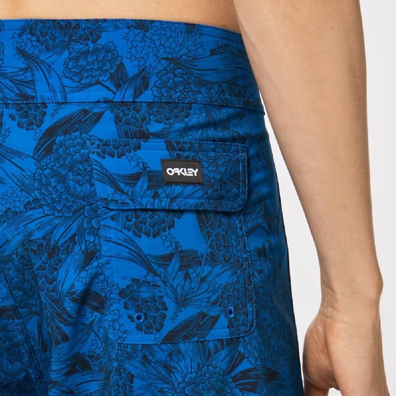 Boardshort Oakley Dark Floral 18 RC Hombre Azul-5