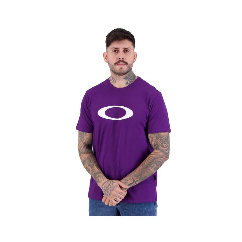 Polera Hombre O-Ellipse Oakley Sterling Purple-1