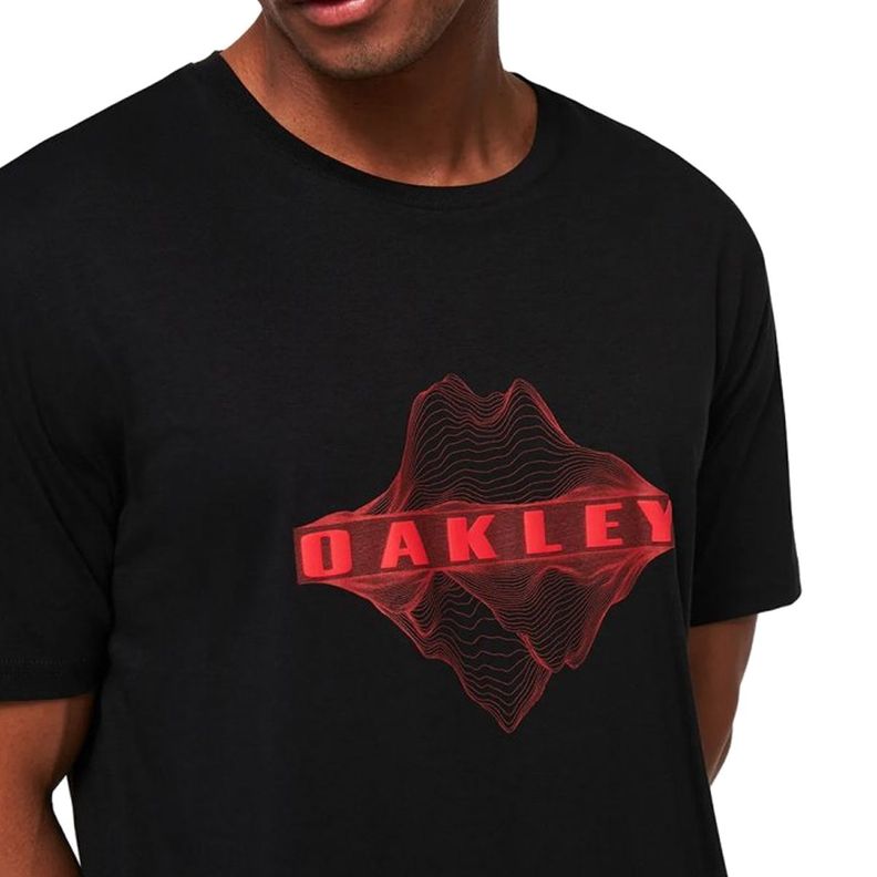 Polera Oakley Above and Below Hombre Blackout-2