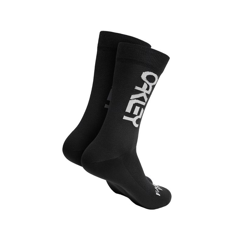 Calcetines Oakley MTB Factory Pilot Hombre Blackout-1
