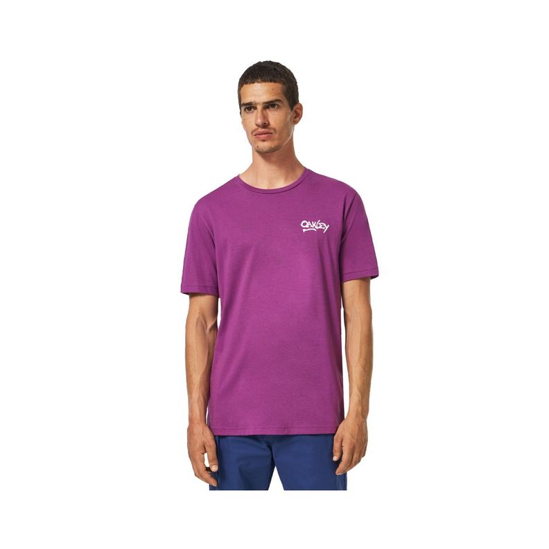 Polera  Oakley 11 Frogs B1B Hombre Purple-0