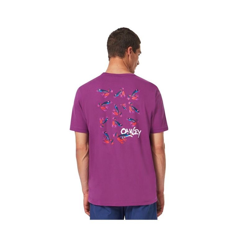 Polera  Oakley 11 Frogs B1B Hombre Purple-2