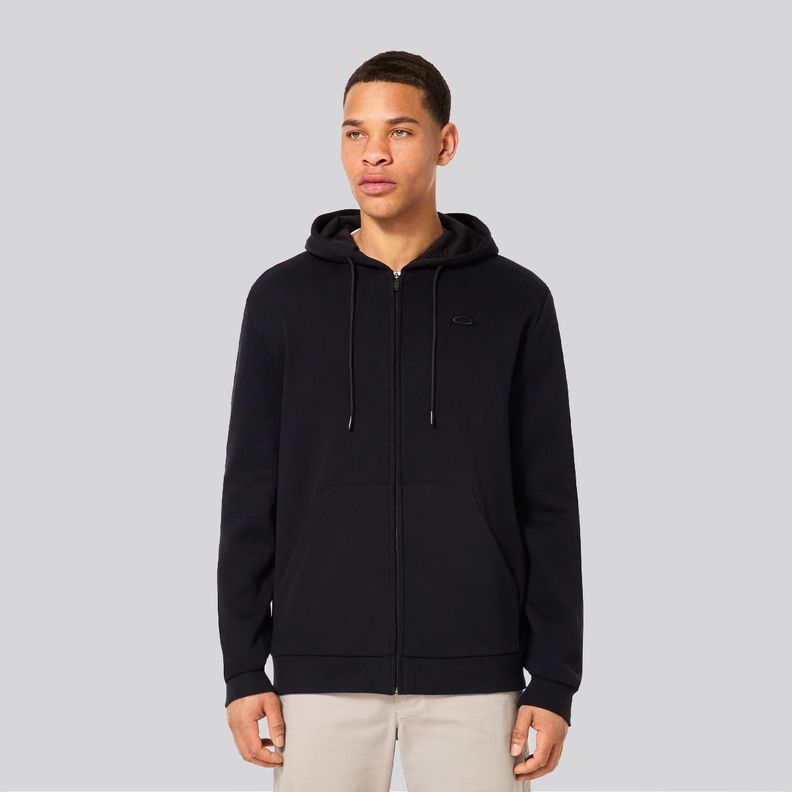 Polerón Hombre Relax Full Zip 2.0 Oakley Blackout-0