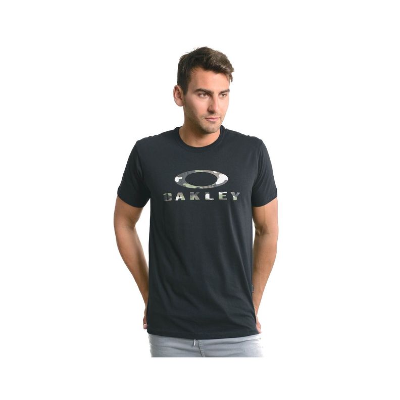 Polera Hombre O Bark 2.0 Oakley Blackout-0