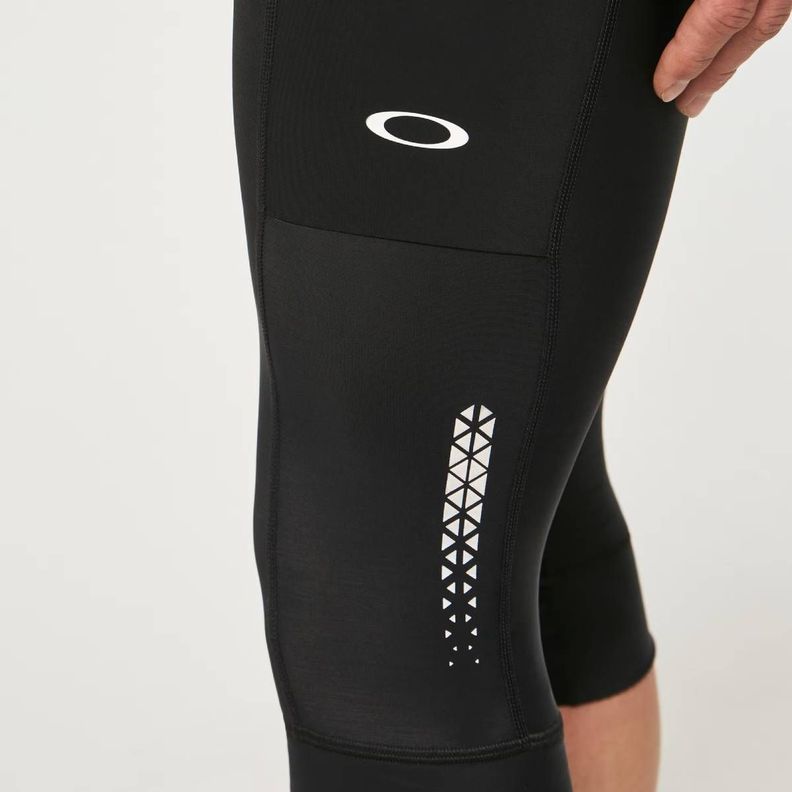 Calza Ciclismo  Oakley Endurance Cargo Hombre Negro-5