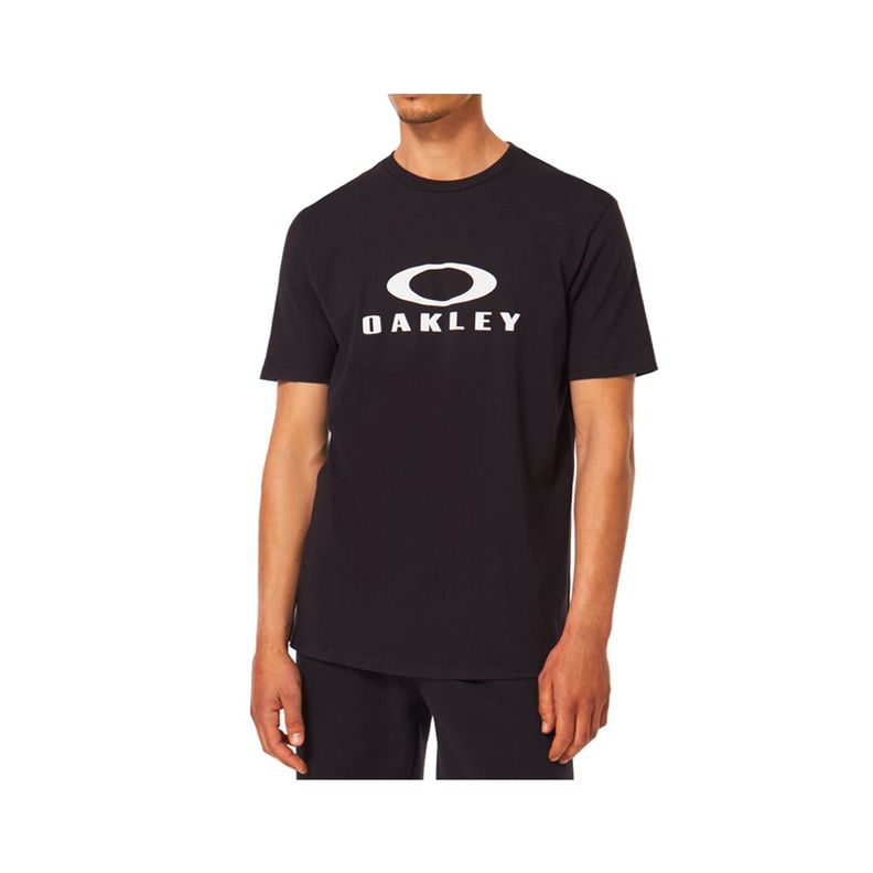 Polera Oakley O Bark 2.0 Hombre Blackout-0