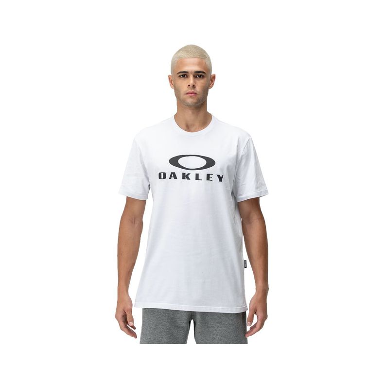 Polera Hombre O Bark 2.0 Oakley White-0