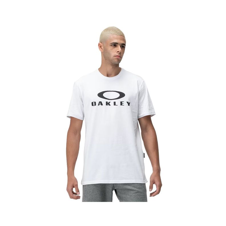 Polera Hombre O Bark 2.0 Oakley White-1
