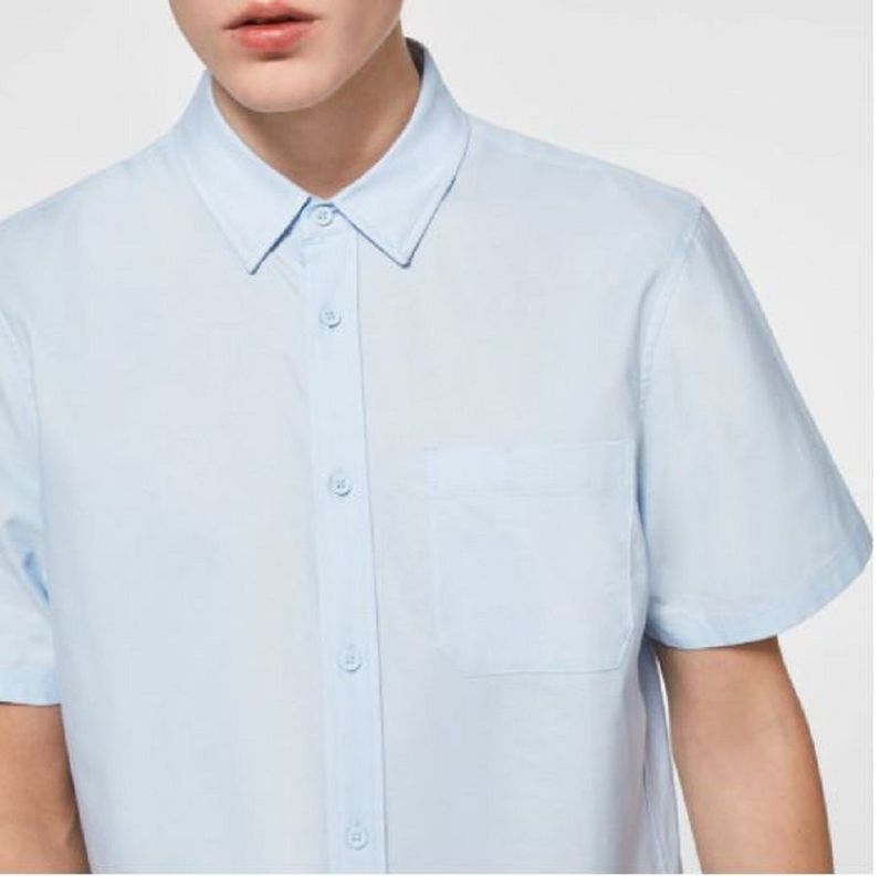 Camisa Oakley Everyday SS Hombre Light Blue Breeze-3