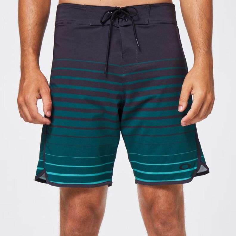 Boardshort Oakley Shades 19 Hombre Azul/Verde-0