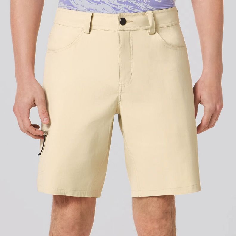 Short Hombre Golf Hybrid Oakley Silver Sage/White Heather-0