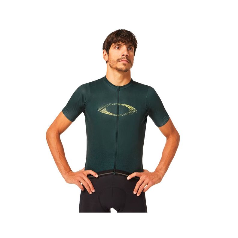 Polera Oakley Endurance Jersey Hunter Hombre Green-0