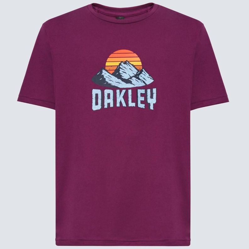 Polera Oakley Matterhorn Hombre Violeta-0