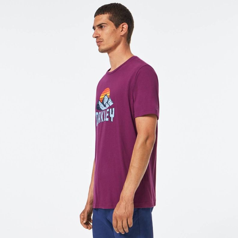 Polera Oakley Matterhorn Hombre Violeta-2