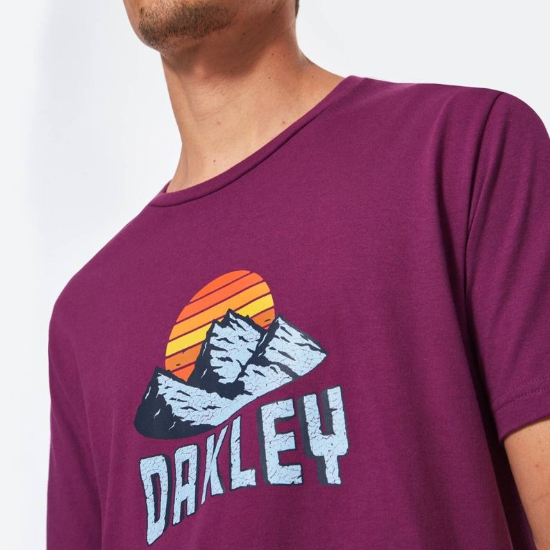 Polera Oakley Matterhorn Hombre Violeta-4