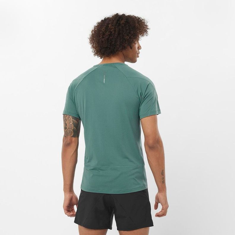 Polera Hombre Cross Run Ss Tee M Mu Salomon-3