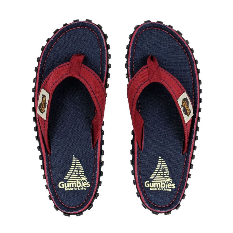 Sandalia Canvas Navy Coast/U Gumbies-0