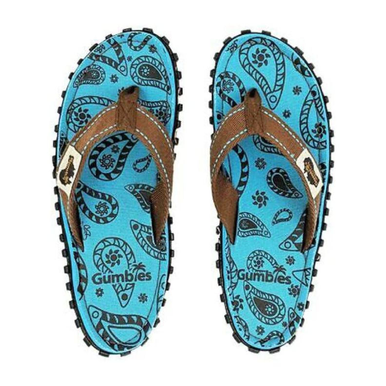 Sandalia Canvas Paisley/W Gumbies-0