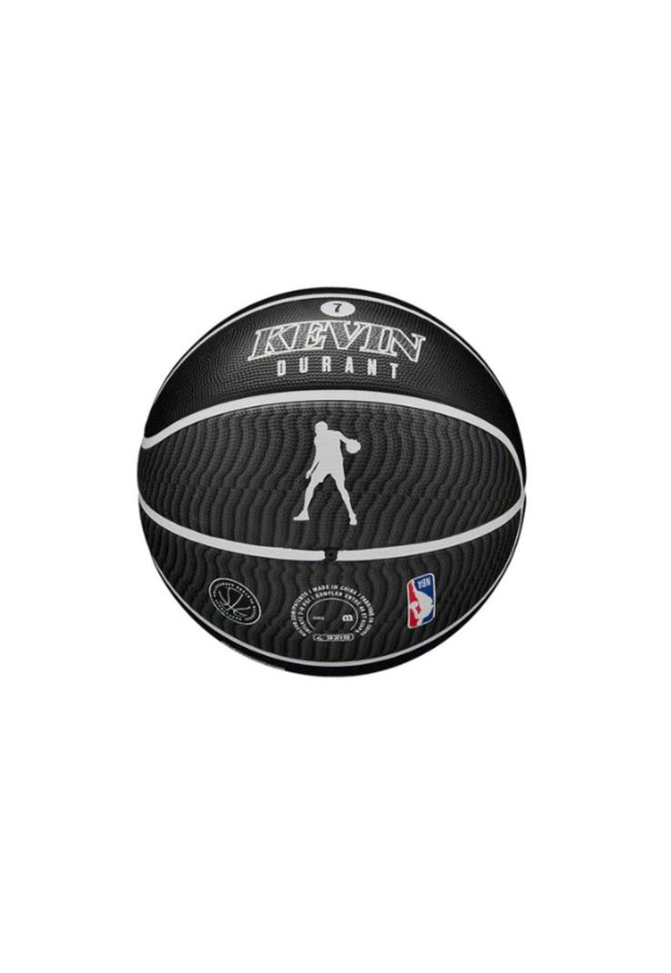 Balón De Basketball Wilson Nba Player Icon Durant Negro-1