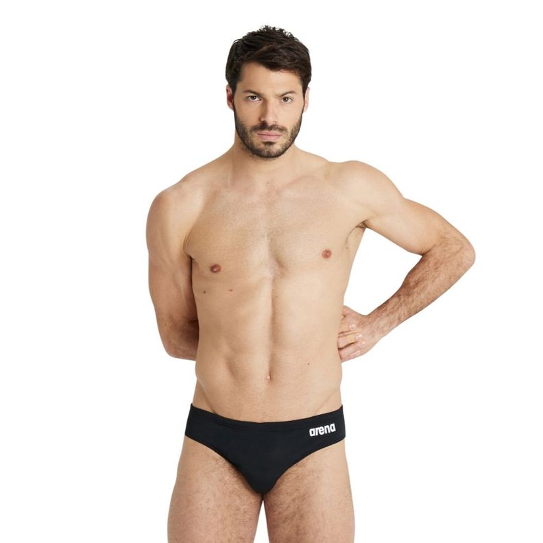 Zunga Hombre Briefs Solid Negro Arena