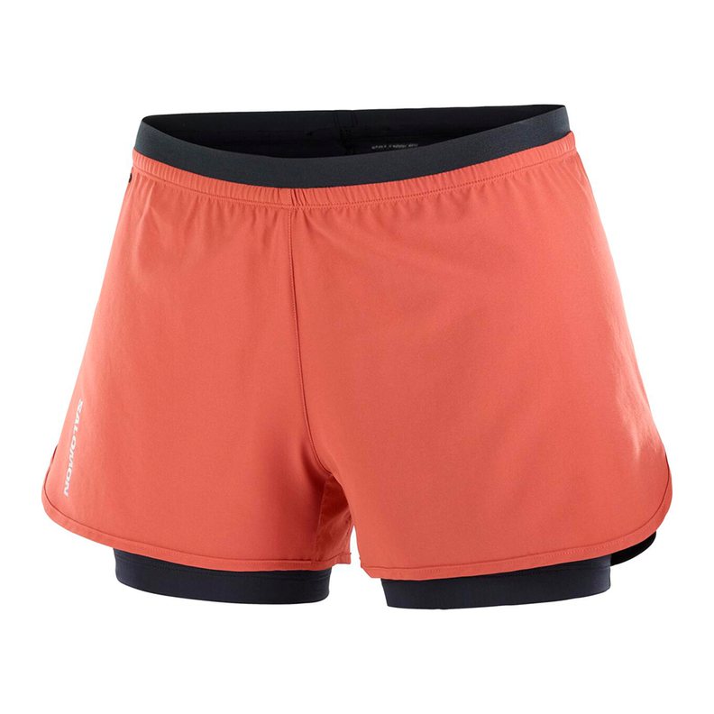 Short Mujer Cross 2In1 Short W Ro Salomon-1