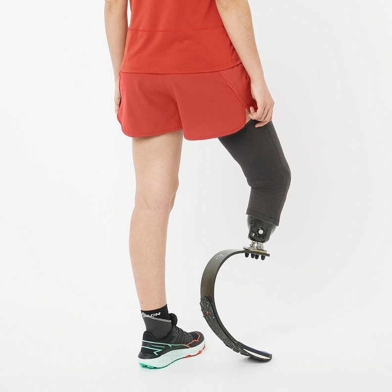 Short Mujer Cross 2In1 Short W Ro Salomon-7