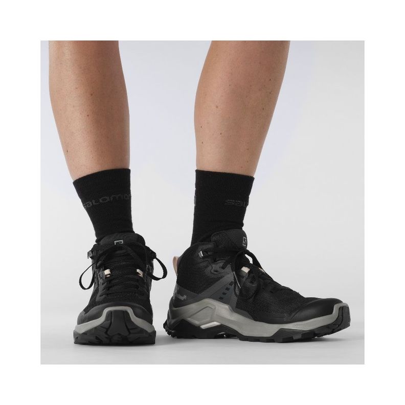 Zapatilla Mujer X Raise 2 Mid Gtx Negro Salomon-5