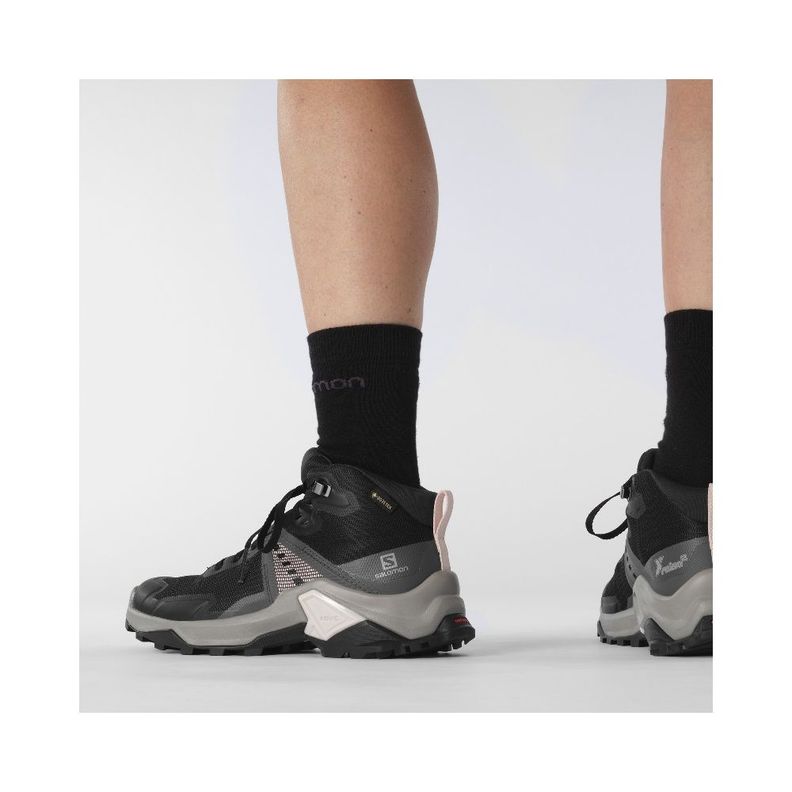 Zapatilla Mujer X Raise 2 Mid Gtx Negro Salomon-6